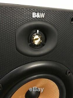 B&W Bowers and Wilkins DM603 150W Floor Standing Speakers System Black D2