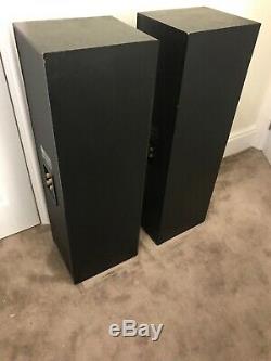 B&W Bowers and Wilkins DM603 150W Floor Standing Speakers System Black D2