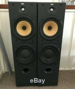 B&W Bowers and Wilkins DM603 S2 150W Floor Standing Speakers System Black