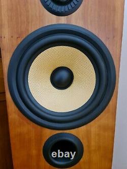 B&W Bowers and Wilkins Preference 5 Floor standing Speakers in cherry wood