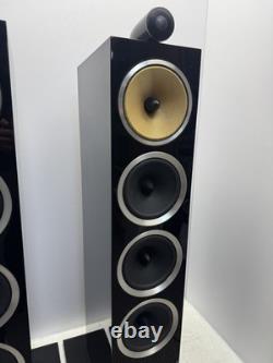 B&W CM10 S2 Floor-Standing Speaker Pair (Black) Trade-In HFH4242