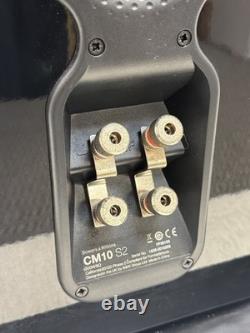 B&W CM10 S2 Floor-Standing Speaker Pair (Black) Trade-In HFH4242