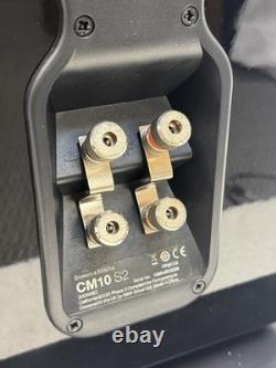 B&W CM10 S2 Floor-Standing Speaker Pair (Black) Trade-In HFH4242