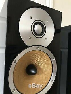 B&W CM8 Bowers and Wilkins 150W Piano Black Floor Standing Speaker System