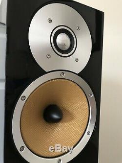 B&W CM8 Bowers and Wilkins 150W Piano Black Floor Standing Speaker System