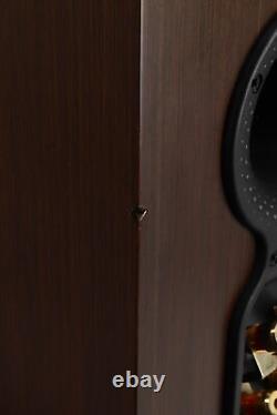 B&W CM9 Floorstanding Speakers, Walnut, good working condition, 3 month warranty