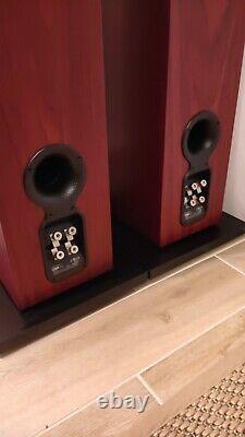 B&W CM9 S2 Floorstanding Speakers Rosenut