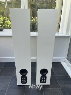 B&W CM9 S2 White 200W Bowers Wilkins Standing Speakers