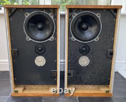 B&W DM2 Brown Bowers Wilkins Floor Standing Speakers Audiophile England