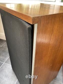 B&W DM2 Brown Bowers Wilkins Floor Standing Speakers Audiophile England