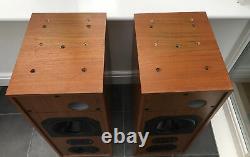 B&W DM2 MKII Series 2 Brown Bowers Professional Monitor Speakers Audiophile