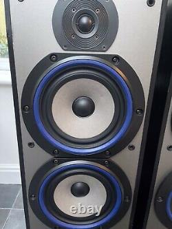 B&W DM330i 100W Bowers Wilkins Floor Standing Speakers Audiophile England Made