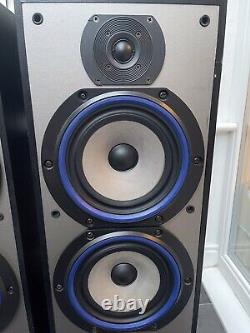 B&W DM330i 100W Bowers Wilkins Floor Standing Speakers Audiophile England Made