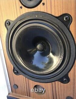 B&W DM4 Black Bowers Wilkins Floor Standing Speakers Audiophile England