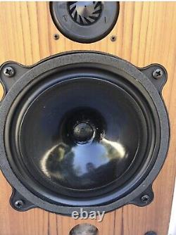 B&W DM4 Black Bowers Wilkins Floor Standing Speakers Audiophile England