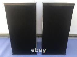 B&W DM4 Black Bowers Wilkins Floor Standing Speakers Audiophile England