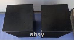 B&W DM4 Black Bowers Wilkins Floor Standing Speakers Audiophile England