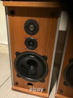 B&W DM4 Bowers Wilkins Floor Standing Speakers Audiophile England