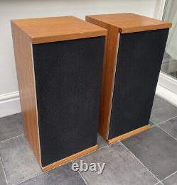 B&W DM4 Brown Bowers Wilkins Floor Standing Speakers Audiophile England