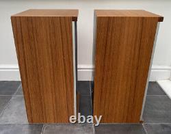 B&W DM4 Brown Bowers Wilkins Floor Standing Speakers Audiophile England