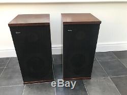 B&W DM4 Dark Brown Bowers and Wilkins Floor Standing Speakers Audiophile