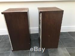 B&W DM4 Dark Brown Bowers and Wilkins Floor Standing Speakers Audiophile