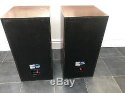 B&W DM4 Dark Brown Bowers and Wilkins Floor Standing Speakers Audiophile