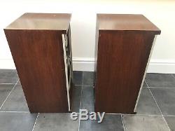 B&W DM4 Dark Brown Bowers and Wilkins Floor Standing Speakers Audiophile