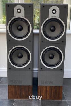 B&W DM580 Bowers Wilkins 150W Floor Standing Speakers Audiophile Made in England