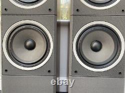 B&W DM580 Bowers Wilkins 150W Floor Standing Speakers Audiophile Made in England