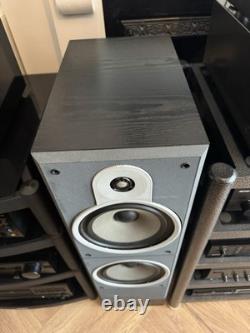 B&W DM580 Floor Standing Speakers Vintage HIFi 3 Way VGC TESTED YORK