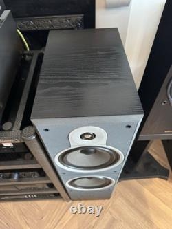 B&W DM580 Floor Standing Speakers Vintage HIFi 3 Way VGC TESTED YORK