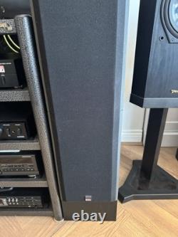 B&W DM580 Floor Standing Speakers Vintage HIFi 3 Way VGC TESTED YORK