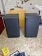 B&W DM600 Speakers Pair Boxes Speakers Made in England Black