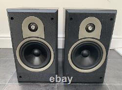 B&W DM600i Bowers Wilkins Floor Standing Speakers Dark Brown Retro Vintage 4Ohm