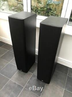 B&W DM602.5 S3 100W Center Speakers Bowers and Wilkins Floor Standing Black B1