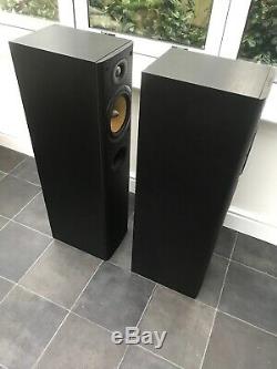 B&W DM602.5 S3 100W Center Speakers Bowers and Wilkins Floor Standing Black B1