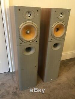 B&W DM602.5 S3 100W Center Speakers Bowers and Wilkins Floor Standing Black D1