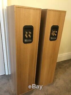 B&W DM602.5 S3 100W Center Speakers Bowers and Wilkins Floor Standing Black D1