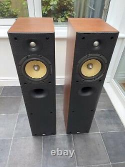B&W DM602.5 S3 Cherry Wood Bowers Wilkins Standing Speakers Audiophile England