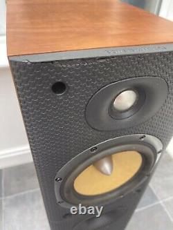 B&W DM602.5 S3 Cherry Wood Bowers Wilkins Standing Speakers Audiophile England