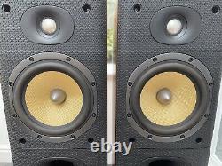 B&W DM602.5 S3 Cherry Wood Bowers Wilkins Standing Speakers Audiophile England