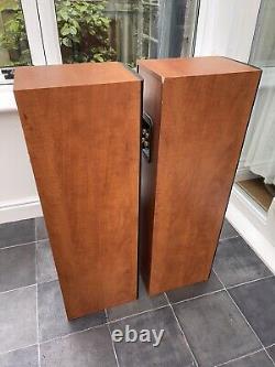 B&W DM602.5 S3 Cherry Wood Bowers Wilkins Standing Speakers Audiophile England