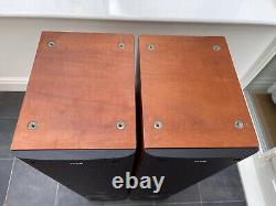 B&W DM602.5 S3 Cherry Wood Bowers Wilkins Standing Speakers Audiophile England