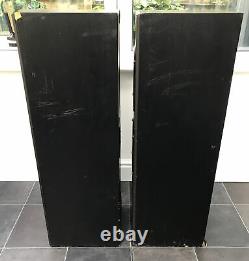 B&W DM603 Black Bowers Wilkins Floor Standing Speakers Audiophile England UK