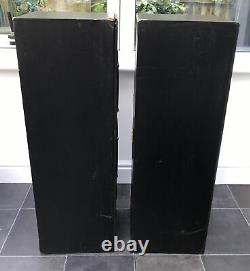 B&W DM603 Black Bowers Wilkins Floor Standing Speakers Audiophile England UK