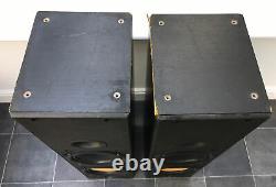 B&W DM603 Black Bowers Wilkins Floor Standing Speakers Audiophile England UK