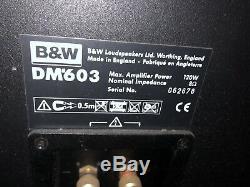 B&W DM603 Floor Standing Speakers