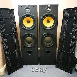 B&W DM603 S2 Front Loud Speakers Excellent Condition 3-Way Floor Standing