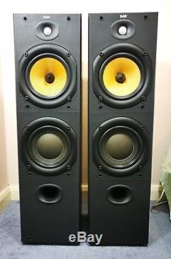 B&W DM603 S2 Front Loud Speakers Excellent Condition 3-Way Floor Standing